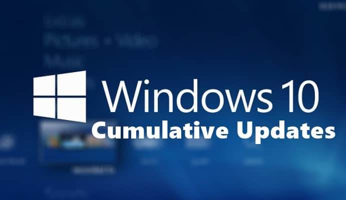 Windows 10 Cumulative Update Manual Download